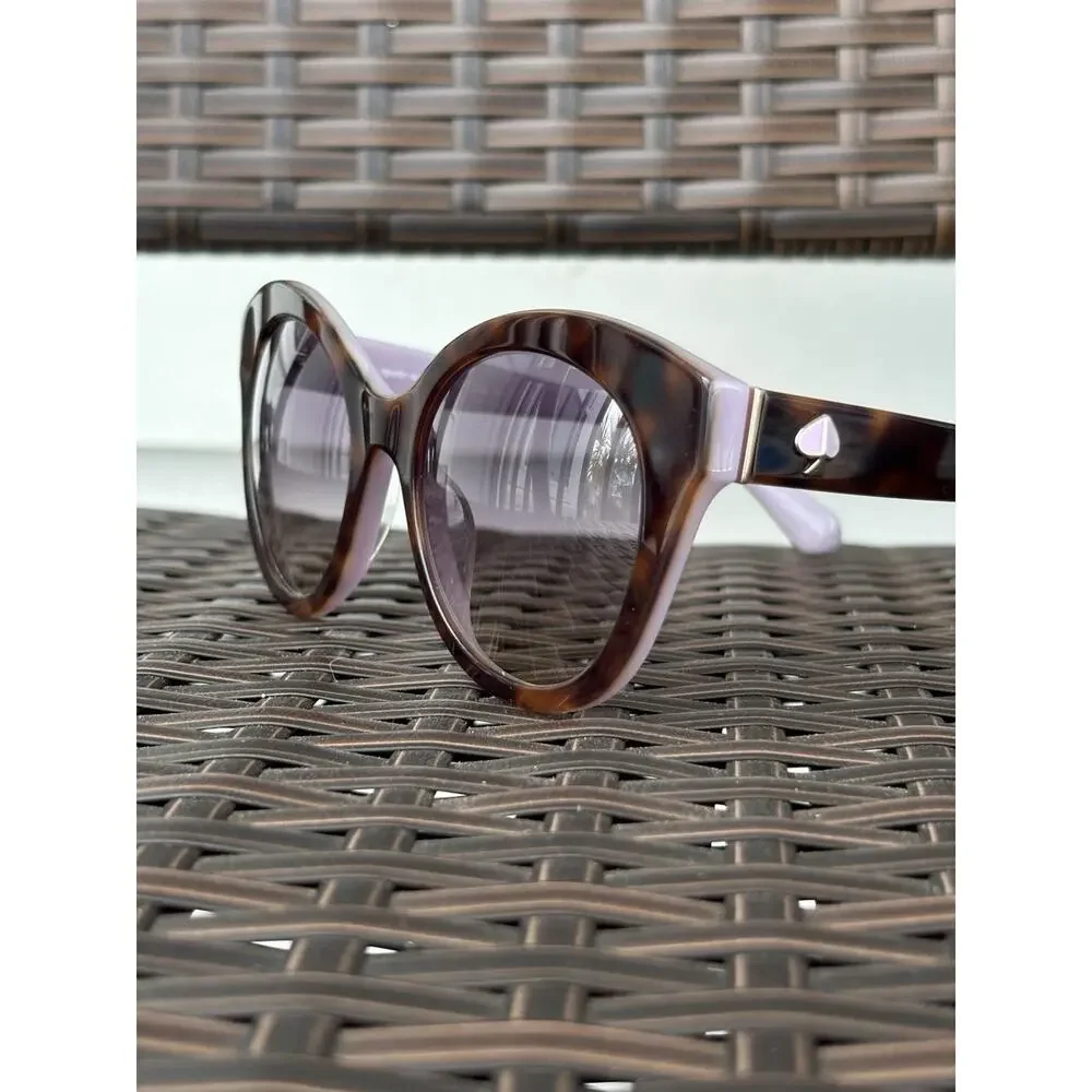 Kate Spade New York Hello Sunshine Women’s Sunglasses Purple/ Brown Gradient New
